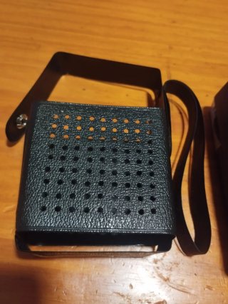 Radio Philips 077 Vintage con funda de epoca