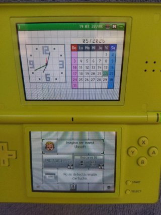 Nintendo DS Lite Verde y juegos