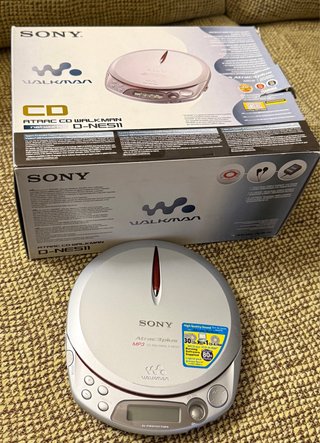 Reproductor CD Sony Walkman D-NE511 ATRAC3plus