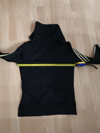 Sudadera Adidas Negra y Dorada Talla M