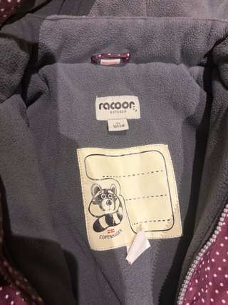 Mono de nieve Racoon Outdoor