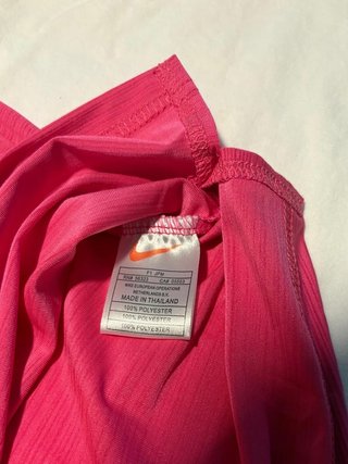 Camiseta Nike Miler Running Rosa Hombre Talla L