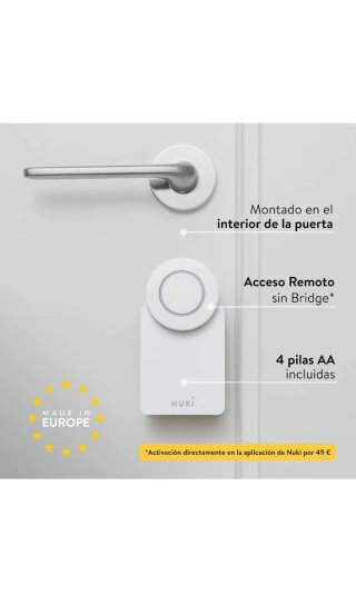 Cerradura Inteligente Nuki Smart Lock Go