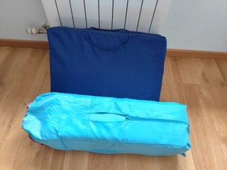 Cuna de viaje infantil con diseño