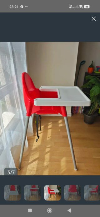 Trona Ikea Roja