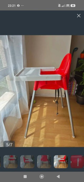 Trona Ikea Roja