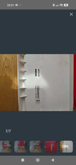 Trona Ikea Roja