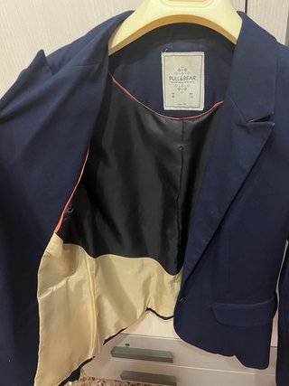 Blazer azul Pull&Bear