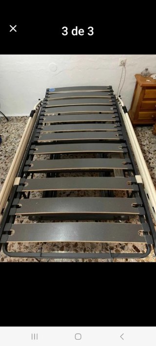 Cama articulada eléctrica
