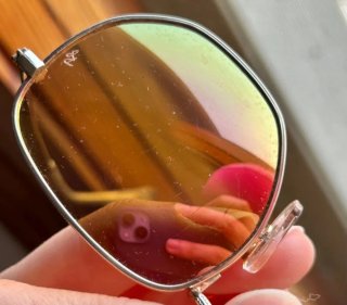 Gafas Ray-Ban Vintage Espejadas Doradas