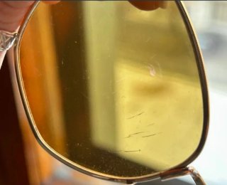 Gafas Ray-Ban Vintage Espejadas Doradas