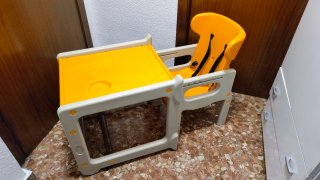 Trona Jane convertible en escritorio