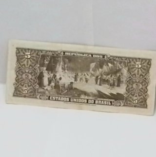 Billete 100.000 Cruzados Brasil Antiguo