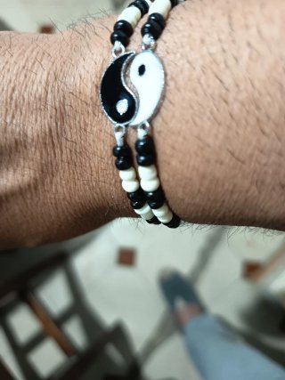 Pulseras Yin Yang Artesanales - ¡Ideal para pareja