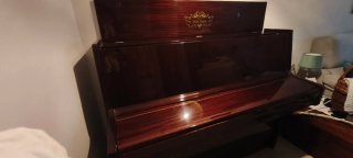Piano Acústico Otto Bach Marrón