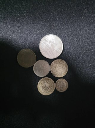 Lote de monedas antiguas