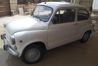 Seat 600 E seillas clásico epoca se acepta prueba