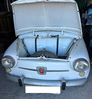 Seat 600 E seillas clásico epoca se acepta prueba