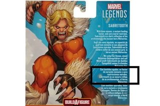 DIENTES DE SABLE-(X-Men)-Marvel Legends