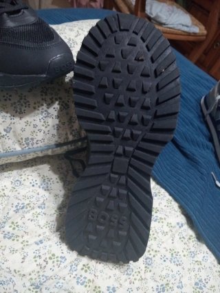 Zapatillas BOSS Hombre Negras y Azules