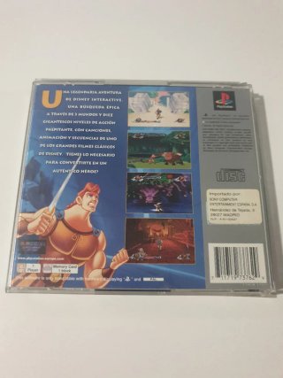 Ps1 Juego De Accion Disney Hercules Platinum