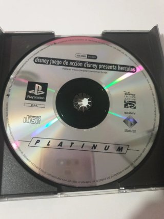 Ps1 Juego De Accion Disney Hercules Platinum