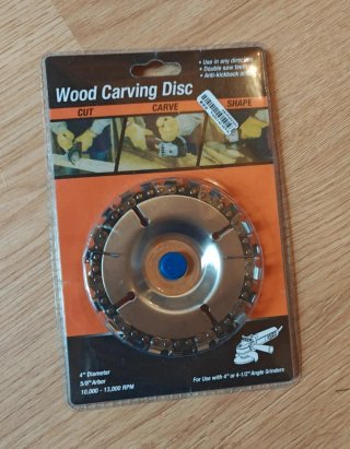 Disco para tallar madera