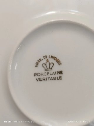 Bandeja Limoges Ave del Paraíso Porcelana