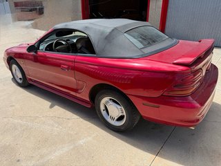 Ford Mustang 1995 Convertible Rojo