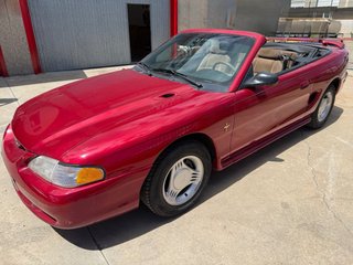 Ford Mustang 1995 Convertible Rojo