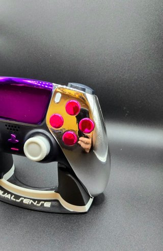 Mando PS5 Dualsense Plateado