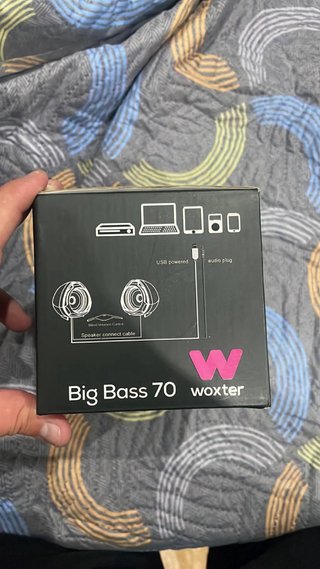 Altavoces Woxter Big Bass 70