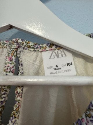 Lote 2 camisas Zara 4 años
