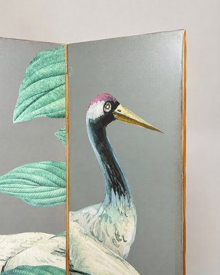 Biombo decorativo de madera