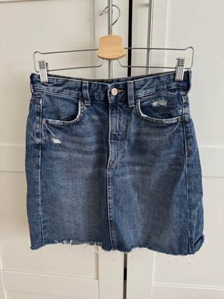Falda vaquera H&M Talla S
