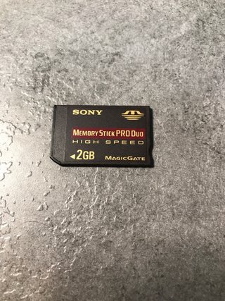 Lote Tarjetas Memoria Sony PSP 1GB, 2GB, 4GB, 8GB