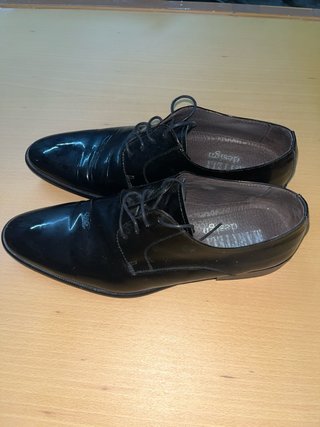 Mocasines Martely negros charol