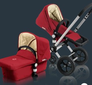 Carro Bugaboo Frog Rojo