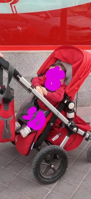 Carro Bugaboo Frog Rojo