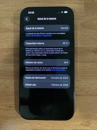 iPhone 15 128GB Negro