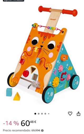 Andador Montessori Gato Janod