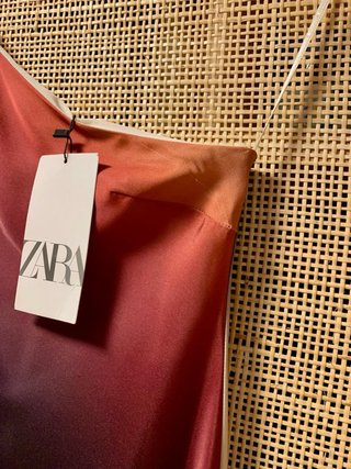 Vestido Zara efecto degradado