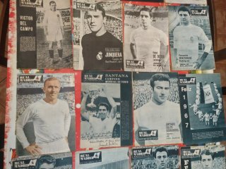 Revistas antiguas del real Madrid