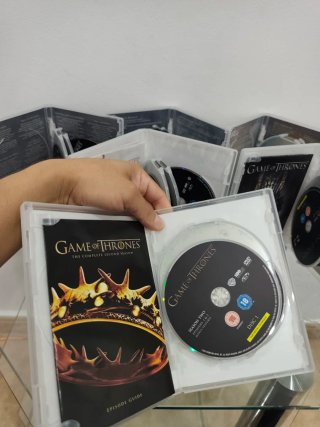 Juego de Tronos DVD Temporadas 1-6, 30 DVD