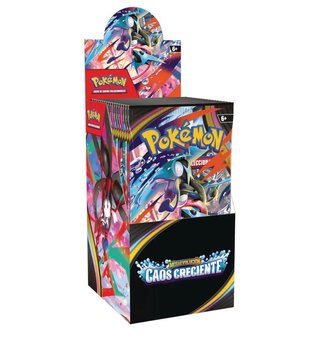 Pokemon TCG Caja Caos Creciente 18 sobres Español