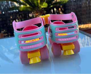 Patines rosas regulables Hello Kitty.Nuevo