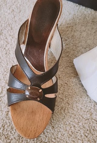 Zapatos Lottusse Marrones y Dorados