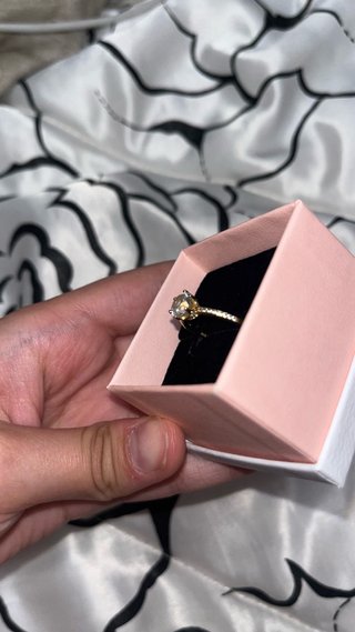 Anillo Pandora Oro Blanco y oro