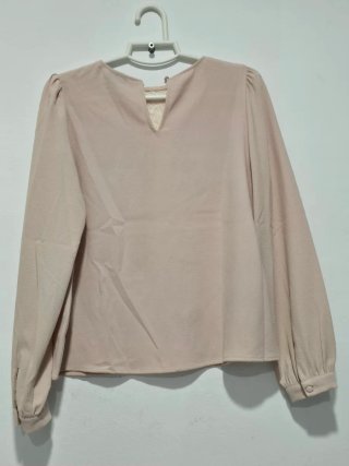 Blusa Naf Naf Talla M Encaje Rosa Palo