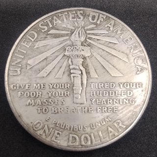 1 DOLLAR DE 1906 MONEDA DE ELLIS ISLAND